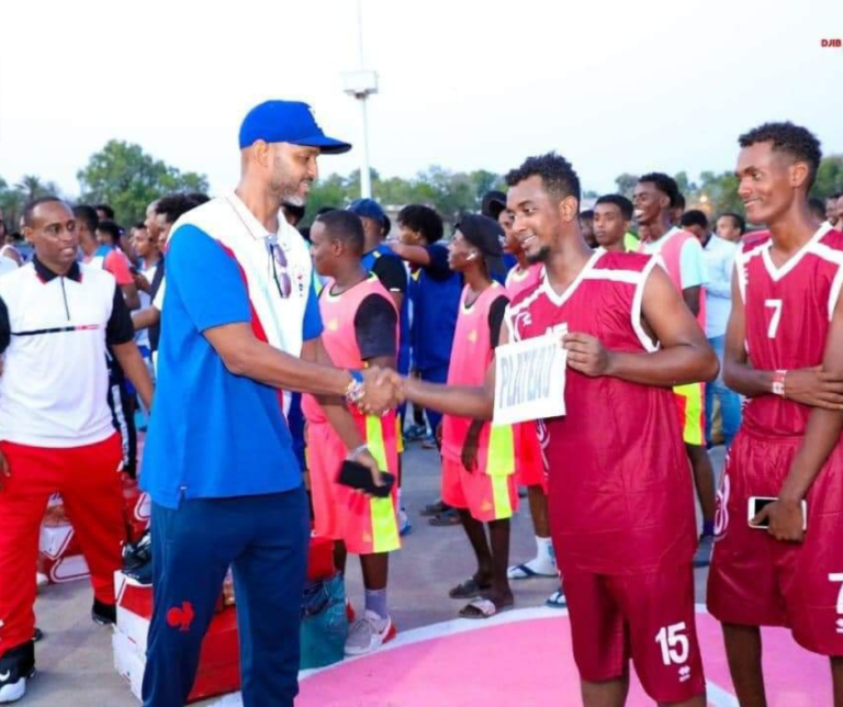 Lancement des play-offs du championnat de basketball de Djibouti.