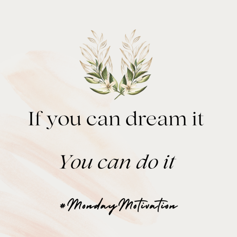 #MondayMotivation