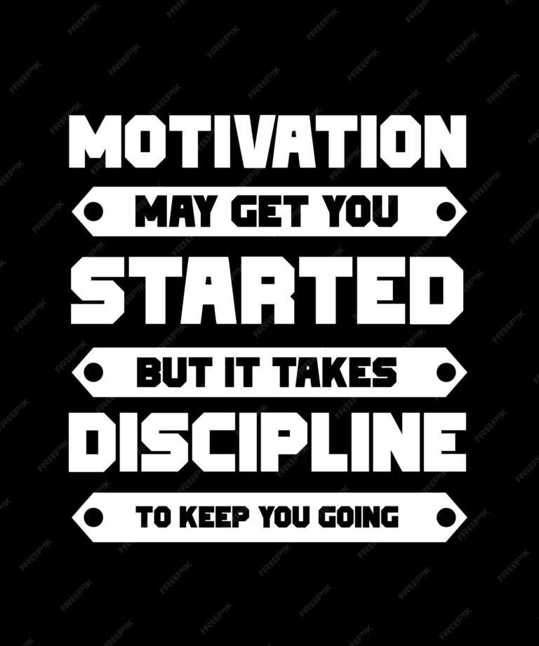 Optimisez votre succès en cultivant la discipline plutôt que la motivation