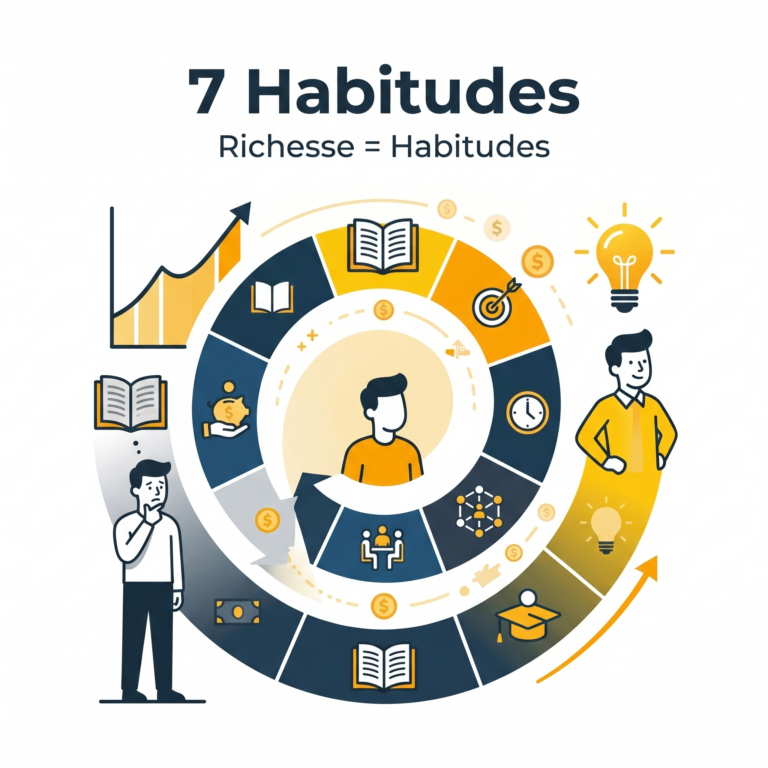 💰 7 Habitudes des Gens Riches que tu Peux Copier Dès Aujourd’hui